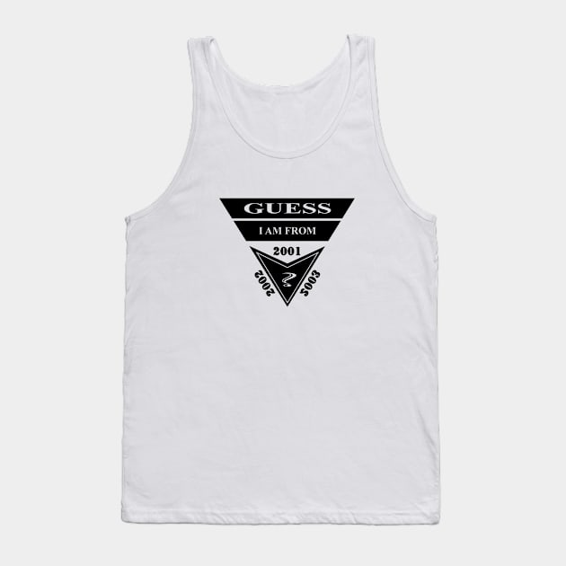 GUESS, I AM FROM? SAMER BRASIL 2001 2002 2003 Tank Top by Samer Brasil